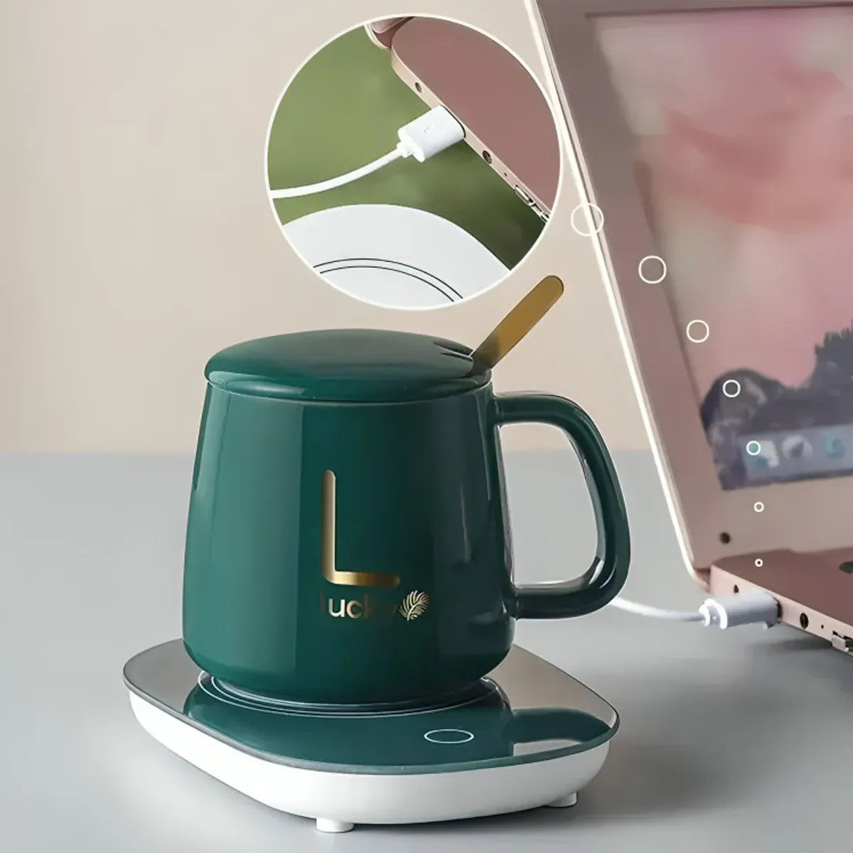 Set Lucky USB: La taza que nunca se enfría, para el Papá que nunca se rinde